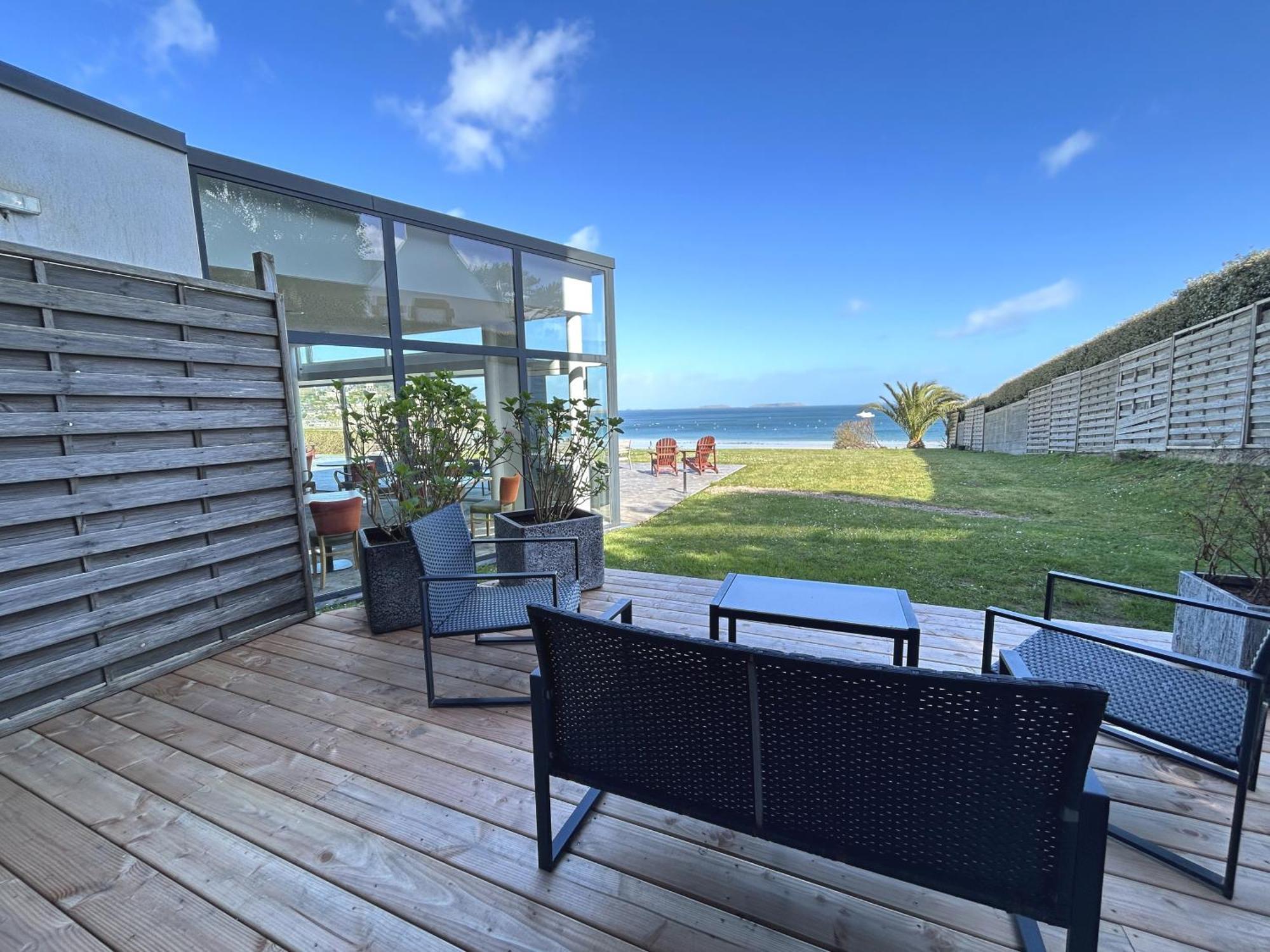 Logis Hôtel Ker Mor Perros-Guirec Exterior foto